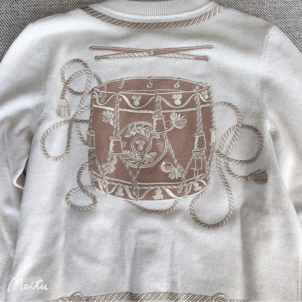 HP!🦋Authentic Hermes Cardigan Size 34 - Picture 8 of 11